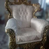 مبل ۷نفره تمیز بدون خط وخش فقط ۱ماه استفاده شده