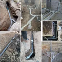 تاسیسات/لوله کشی آب و فاضلاب/وصل طرح اگو/نشتی