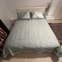 سرویس رو تختی دونفره ابریشمی وارداتی نو