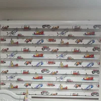 پرده زبرا بچه گانه