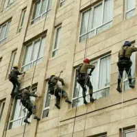 پیچ و رولپلاک سنگ سرامیک نما بدون داربست طناب راپل