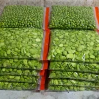 لوبیا سبز ، مغز باقله باقالی پاک شده سبز و تازه