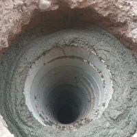 چاه کن آب چاه آب باراون چاه فظلاب