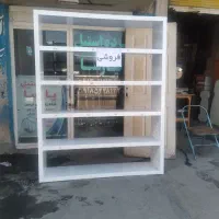 قفسه ویترینی mdf