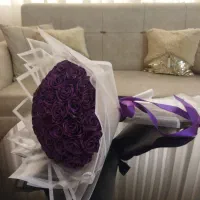 دسته گل و باکس گل رز ربانی
