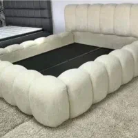 تخت دو نفره تدی + پاف