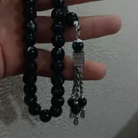 تسبیح مشکی سنگین