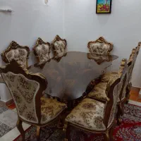 میز ناهار خوری سلطنتی ۸ نفره