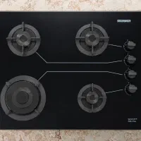 گاز رومیزی  استیل البرز ۴ شعله لیسانس ایتالیا