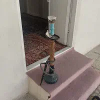 قلیان چوبی طعم گرفته عالی باطعم پرتقال نعناع