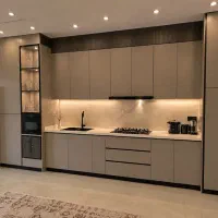 ساخت کابینت MDF و هایگلاس سوپر مات با طراحی رایگان