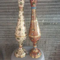 گلدان مینا کاری هندی