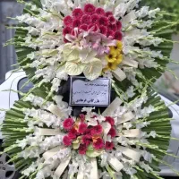 تاج گل ترحیم یک طیقه دو طبقه طبیعی