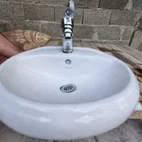 سیفون روشویی گرد پایه‌ دار