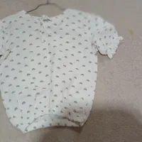 شومیز ها در حد نو شلوار واید لگ هست سایز ۴۰