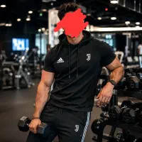 ست تیشرت کلاهدار و شلوار مردانه** شیک بپوش