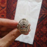 انگشتر نقره تاج
