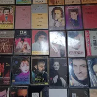 تعدادی نوار کاست قدیمی سالم