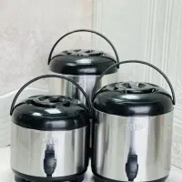 کُلمن استیل و بطری‌اب