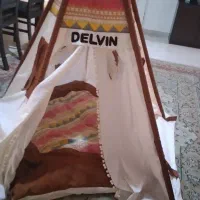 چادر سرخ پوستی بازی کودک در حد نو