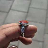 انگشتر نقره عقیق / حرز دار