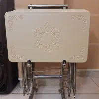 میز عسلی تاشو وکم جا سالم ودرحدنو