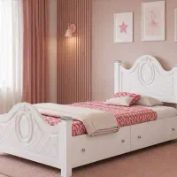 تخت چوبی یکنفره فروش اقساطی