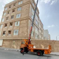 جرثقیل ۶۰۸ کارت جرثقیل رنگ نارنجی
