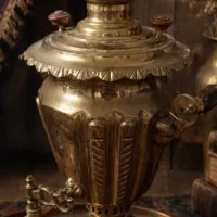 سماور روسیه ذغالی