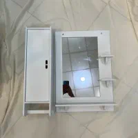 شلف باکس نظم دهی pvc با آینه نظافتی شلفیران