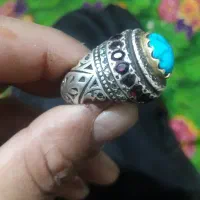انگشترفیروزه. نیشابوراصل. کهنه. وزن. 30گرم