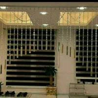 پرده های زیبای کریستال وپولکی