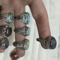 انگشتر  روکش نقره
