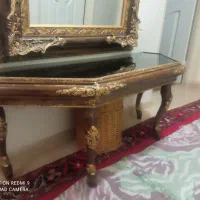 اینه کنسول چوبی درحد نو