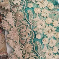 پارچه کار شده یک ونیم متر
