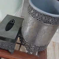 سطل زباله  با جا دستمال کاغذی