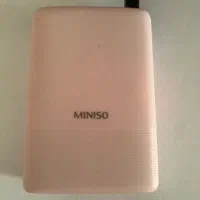 پاوربانک رنگ صورتی برند Miniso اصل چین