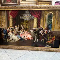 تابلونقاشی سایز ۲۰۰ در ۱۲۵