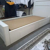 تختخواب یکنفره+پاتختی
