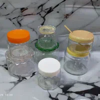 بانکه شیشه ای سایزبندی/بلور هلدان