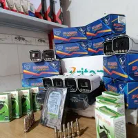پک کامل4تایی+دستگاه 5مگاپیکسل+میکروفون دار+فلزی