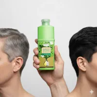 شامپو رنگ مو مشکی مدلUltraBoX/قدرت رنگ بالا/طبیعی