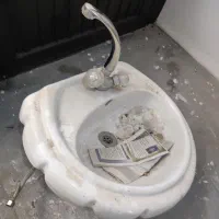 ست کامل روشویی و شیر