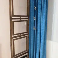 استند و پارتیشن چوبی عکس چرخشی  سالم و شیک