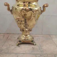 سماور زغالی برنجی قدیمی