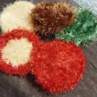 اسکاج  دست بافت با تنوع رنگ بندی