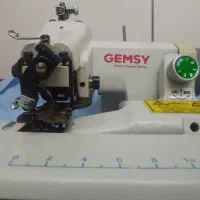 چرخ خیاطی پسدوز GEMSY و سردوز ۳ نخ پروانه