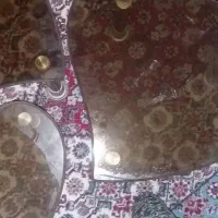 میزعسلی شیشه