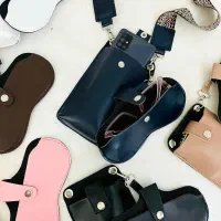 کیف جا عینکی و جا موبایلی کیف لارین