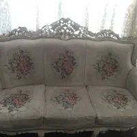 مبل استیل 9نفره چوب راش